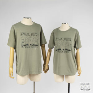 Animal Saints Scarf in Moss