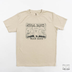 Animal Saints T-Shirt in Stone